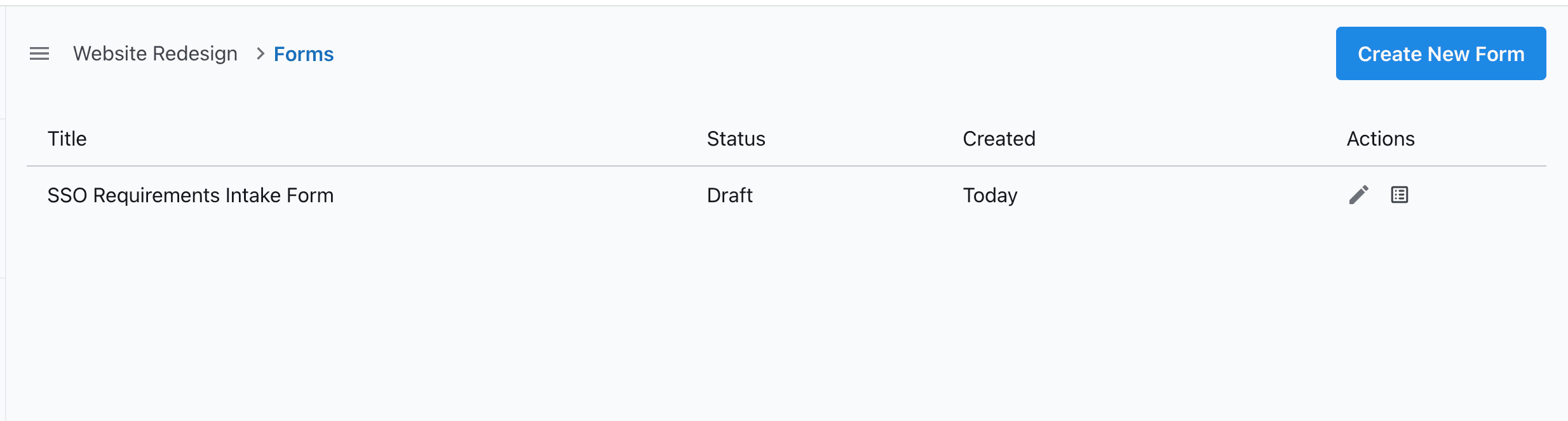 Form builder in Slateo